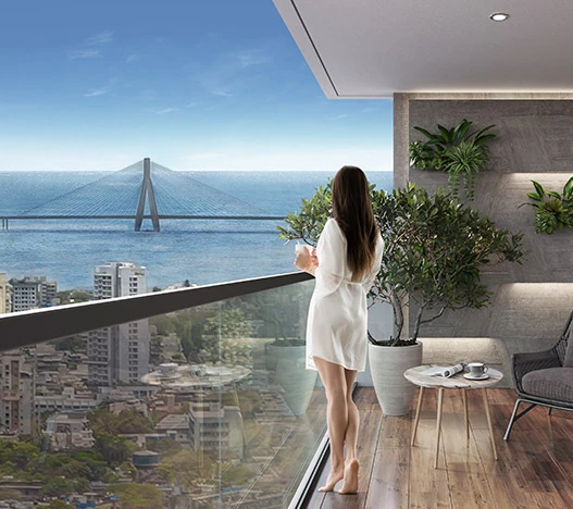 View from Lodha Bellevue